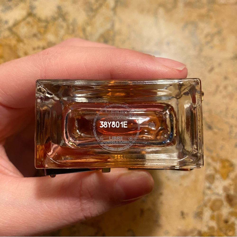 Yves Saint Laurent Amber & Gold Signature Perfume Bottle - Picture 3 of 4